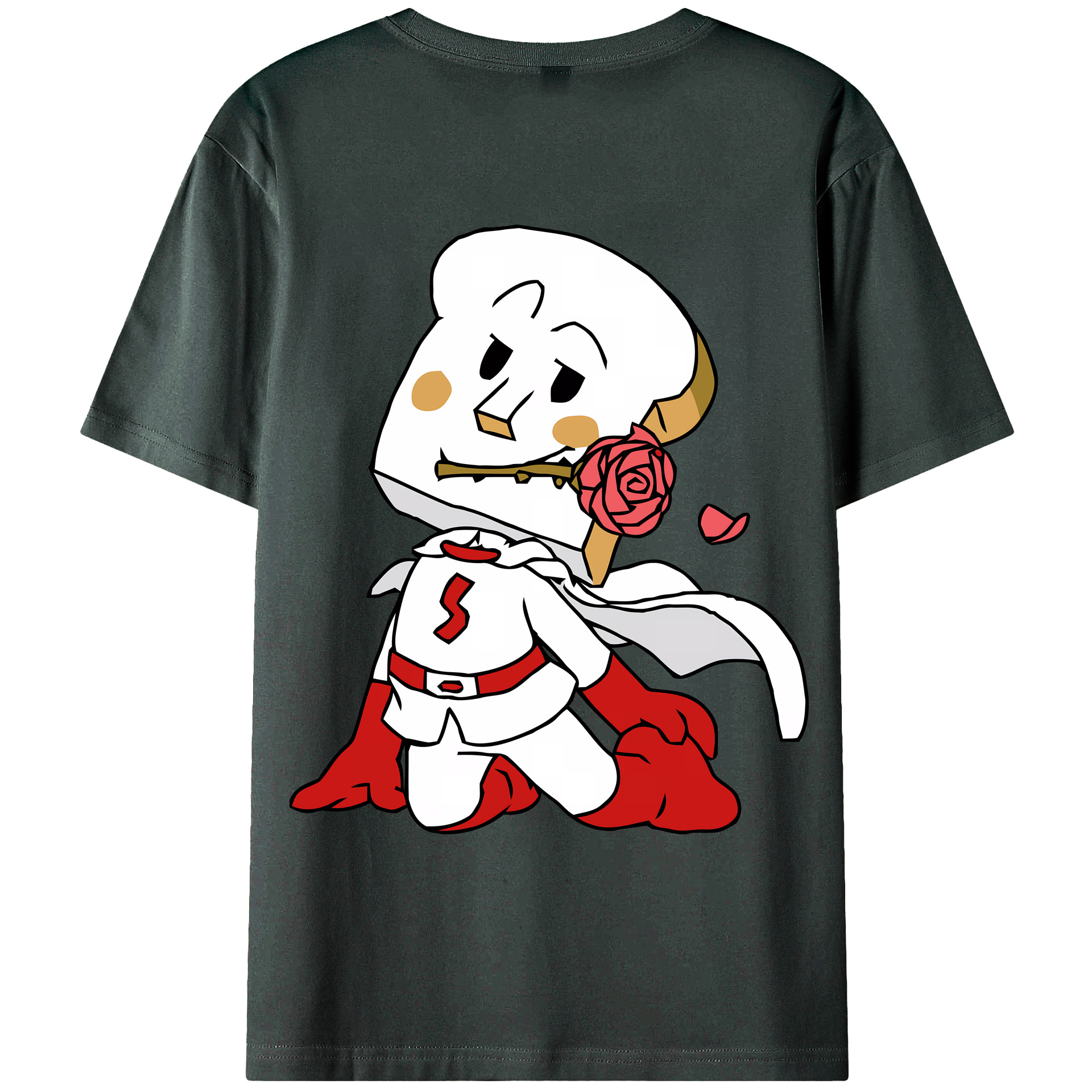 （画像用） アンパンマン Anpanman 綿100％ メンズ半袖Tシャツ（バックプリント） 通気性